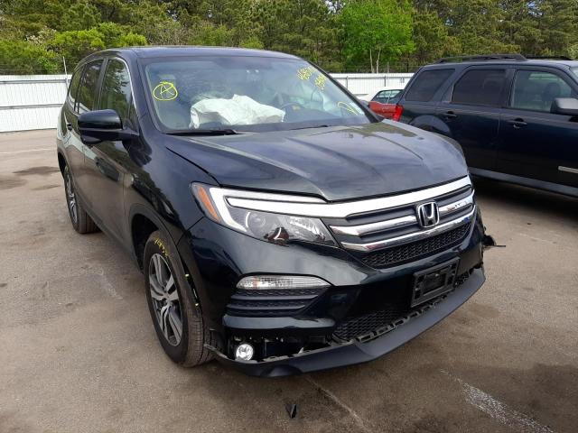 HONDA PILOT EXL 2018 with VIN 5FNYF6H59JB059054 - Photo from auction