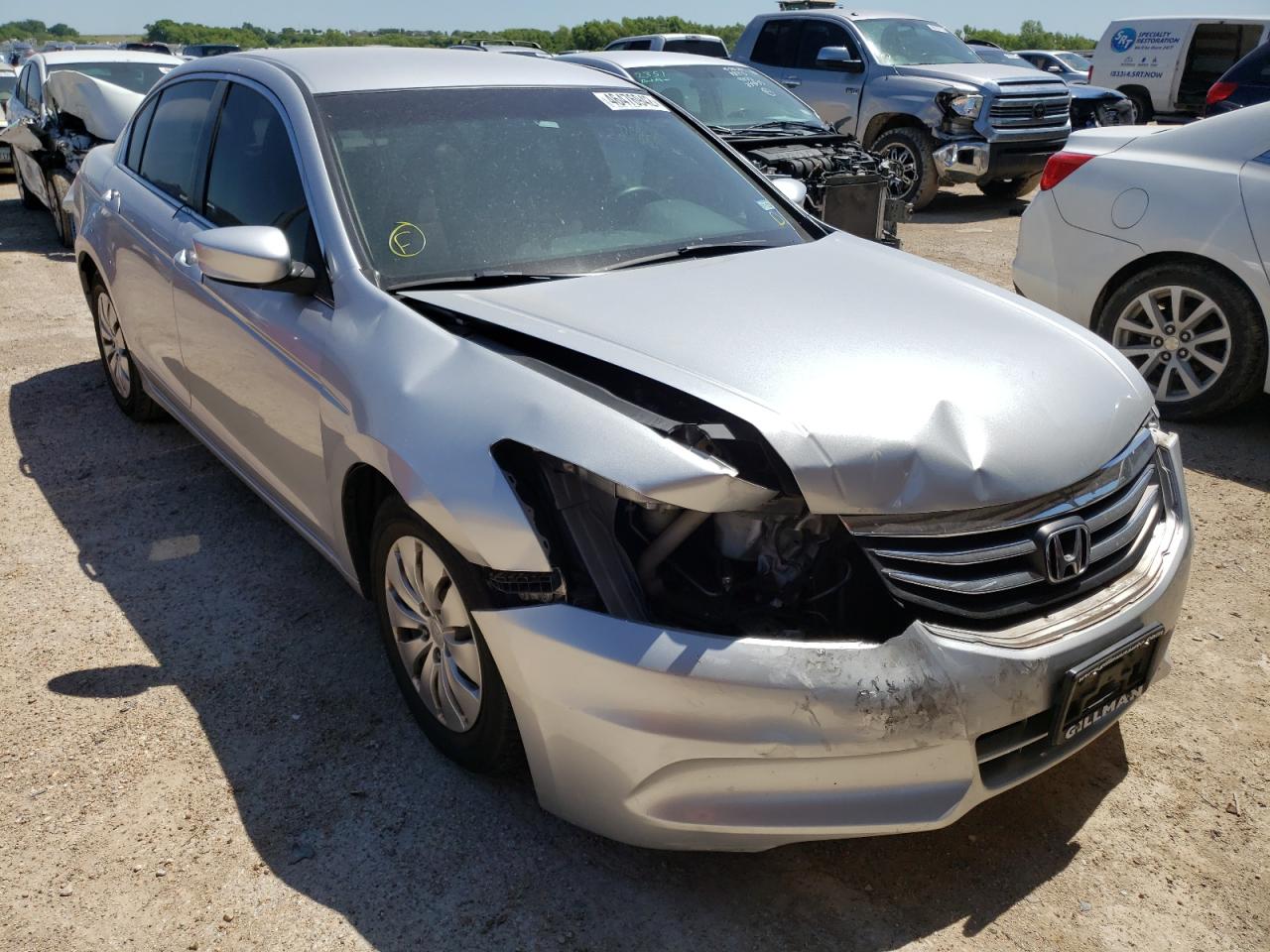 HONDA ACCORD LX 2012 with VIN 1HGCP2F38CA059321 - Photo from auction