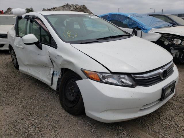 HONDA CIVIC LX 2012 with VIN JHMFB2F56CS004273 - Photo from auction