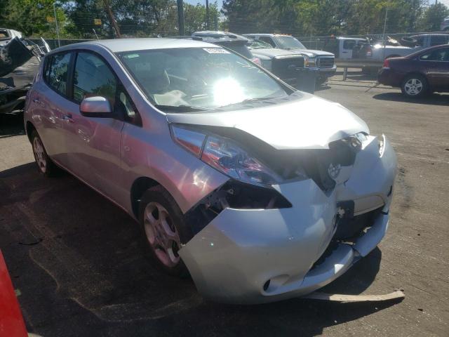 NISSAN LEAF SV 2012 with VIN JN1AZ0CPXCT020183 - Photo from auction