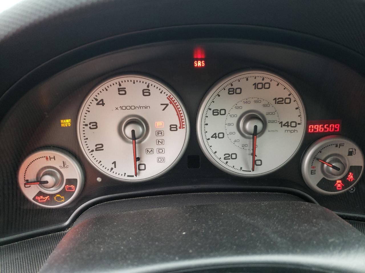 Photo 13 from auction – 2002 ACURA RSX with VIN JH4DC54872C021904