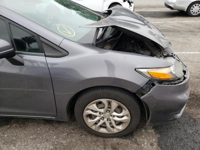 Photo 9 from auction – 2015 HONDA CIVIC LX with VIN 2HGFG3B57FH516796