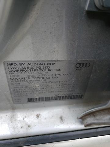 Photo 10 from auction – 2013 AUDI ALLROAD with VIN WA1UFAFL4DA119591