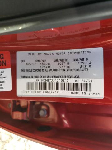 Photo 10 from auction – 2018 MAZDA CX-3 SPORT with VIN JM1DKDB73J1310815