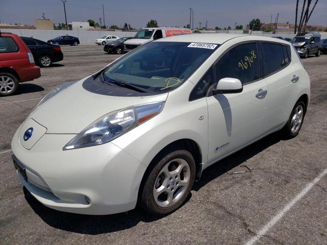 Photo 2 from auction – 2011 NISSAN LEAF SV with VIN JN1AZ0CP1BT000659