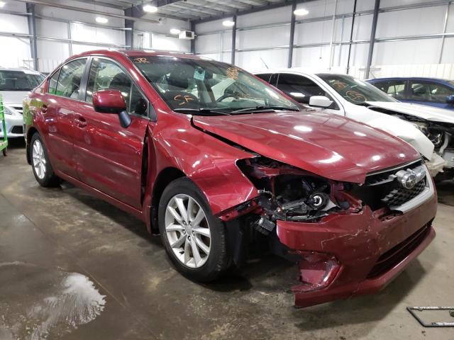 SUBARU IMPREZA PR 2014 with VIN JF1GJAC64EH008652 - Photo from auction