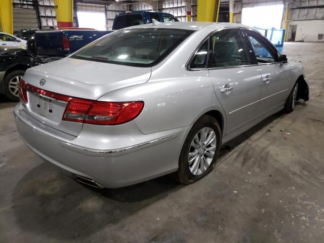 Photo 4 from auction – 2011 HYUNDAI AZERA GLS with VIN KMHFC4DD5BA535923
