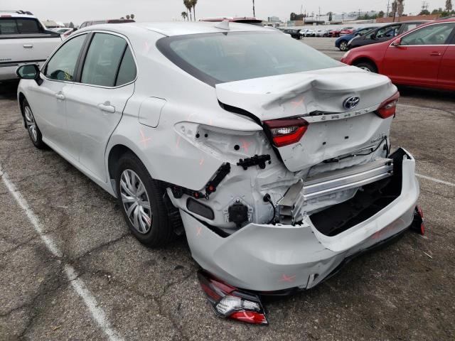 Photo 3 from auction – 2022 TOYOTA CAMRY LE with VIN 4T1C31AK3NU037372