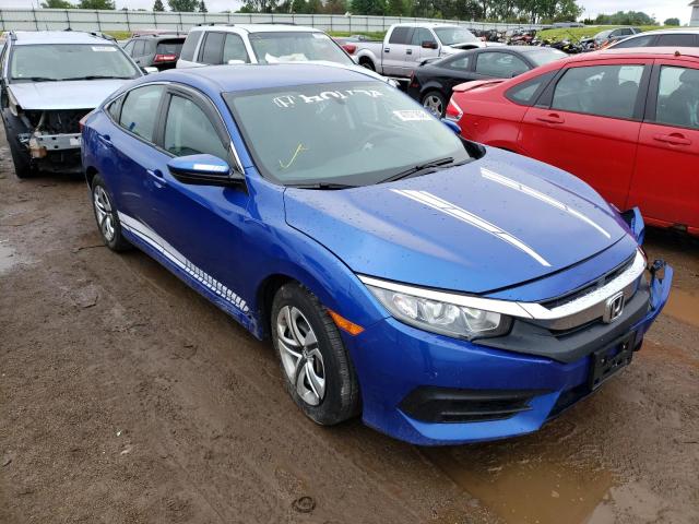 Photo 1 from auction – 2018 HONDA CIVIC LX with VIN 19XFC2F5XJE010575