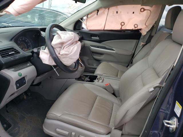 Photo 5 from auction – 2014 HONDA CR-V EXL with VIN 5J6RM4H71EL079036