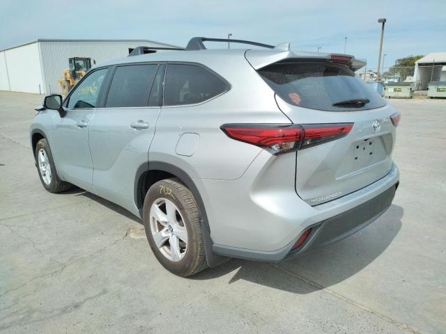 Photo 3 from auction – 2021 TOYOTA HIGHLANDER with VIN 5TDBZRBH9MS541427