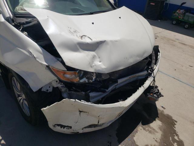 Photo 9 from auction – 2017 HONDA ODYSSEY EX with VIN 5FNRL5H62HB018548