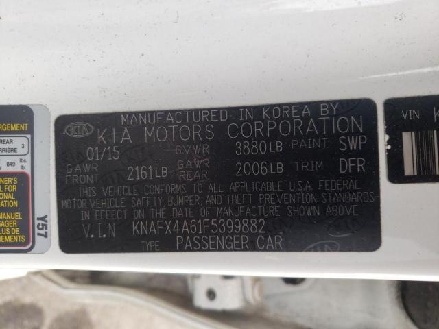 Photo 10 from auction – 2015 KIA FORTE LX with VIN KNAFX4A61F5399882