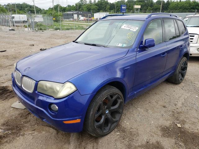 Photo 2 from auction – 2007 BMW X3 3.0SI with VIN WBXPC93417WF08077