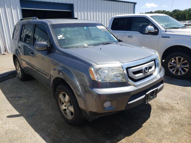 HONDA PILOT EXL 2011 with VIN 5FNYF3H57BB057643 - Photo from auction