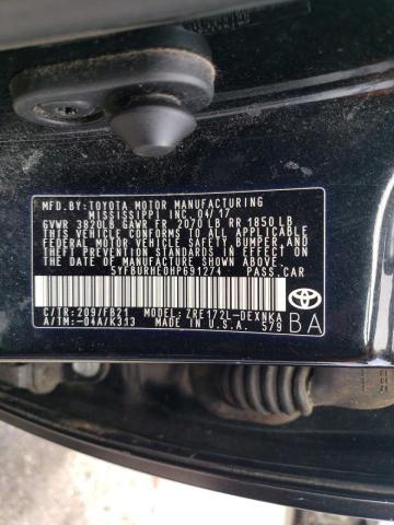 Photo 10 from auction – 2017 TOYOTA COROLLA L with VIN 5YFBURHE0HP691274