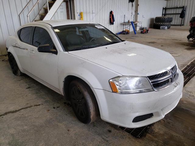 DODGE AVENGER SE 2014 with VIN 1C3CDZAB5EN126651 - Photo from auction