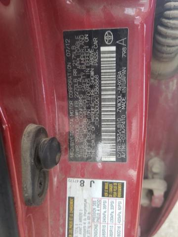 Photo 10 from auction – 2012 TOYOTA PRIUS with VIN JTDKN3DU2C1586868