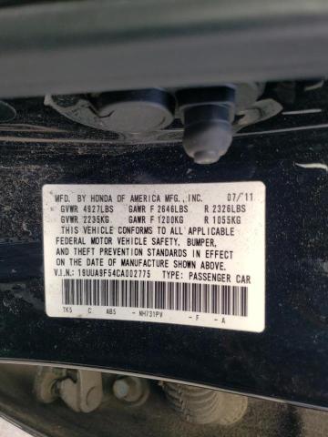 Photo 10 from auction – 2012 ACURA TL with VIN 19UUA9F54CA002775