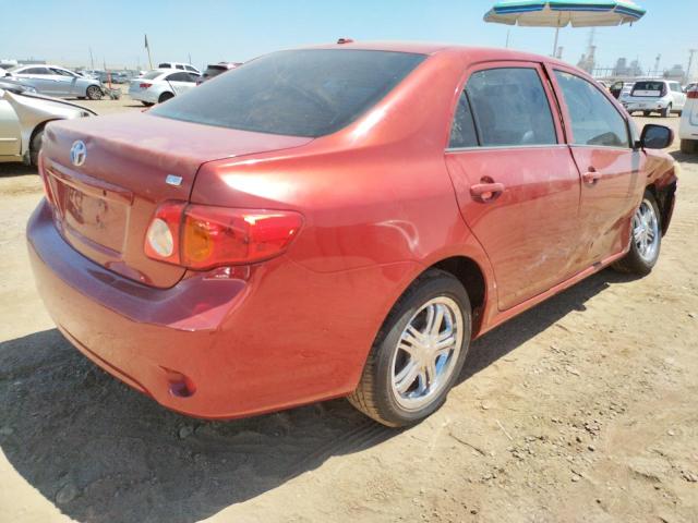 Photo 4 from auction – 2009 TOYOTA COROLLA BA with VIN JTDBL40EX99074814