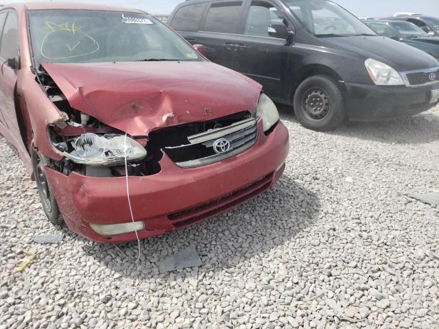 Photo 9 from auction – 2003 TOYOTA COROLLA CE with VIN 1NXBR32E13Z165721