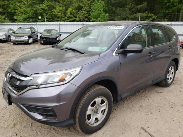 Photo 2 from auction – 2015 HONDA CR-V LX with VIN 5J6RM4H3XFL080068