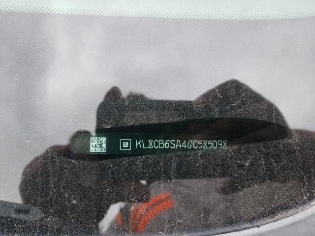 Photo 10 from auction – 2016 CHEVROLET SPARK LS with VIN KL8CB6SA4GC585098