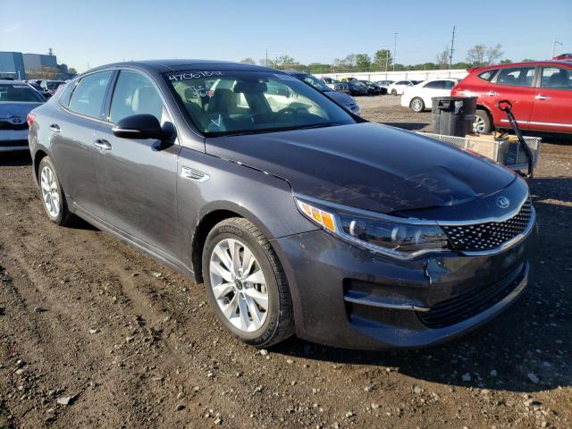 KIA OPTIMA EX 2017 with VIN 5XXGU4L38HG153753 - Photo from auction