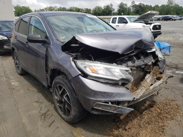 Photo 1 from auction – 2016 HONDA CR-V SE with VIN 5J6RM4H44GL054429
