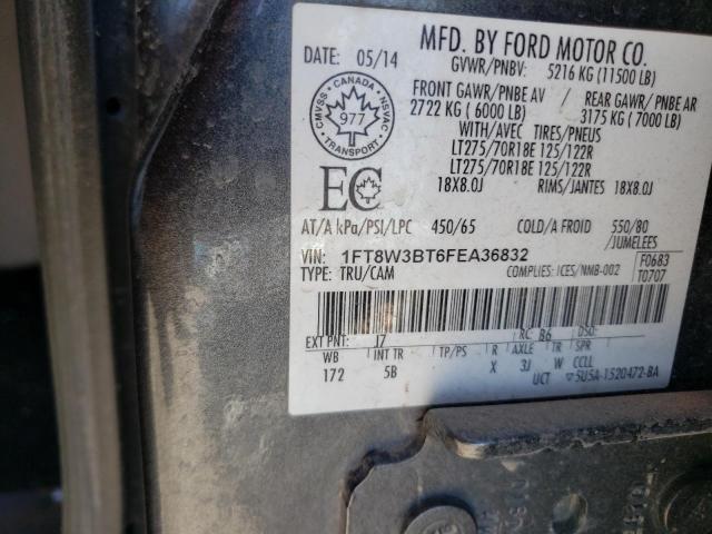 Photo 10 from auction – 2015 FORD F350 SUPER with VIN 1FT8W3BT6FEA36832