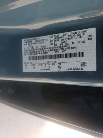 Photo 10 from auction – 2022 FORD BRONCO BAS with VIN 1FMEE5DP3NLA95974