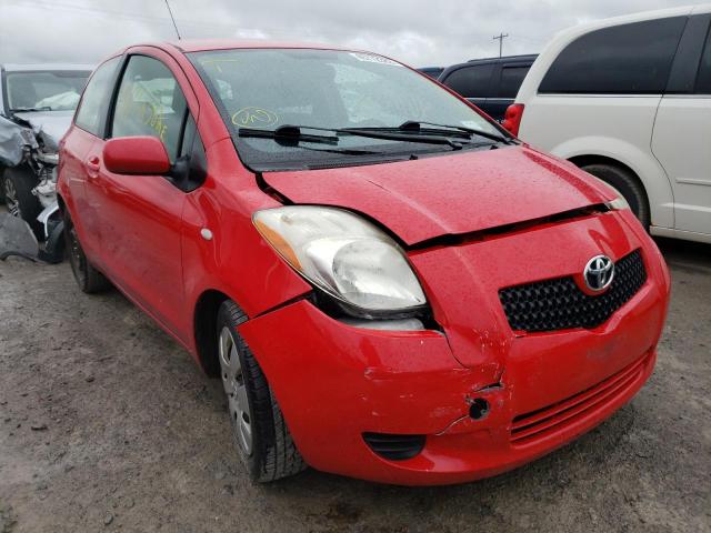 TOYOTA YARIS 2008 with VIN JTDJT923485166348 - Photo from auction