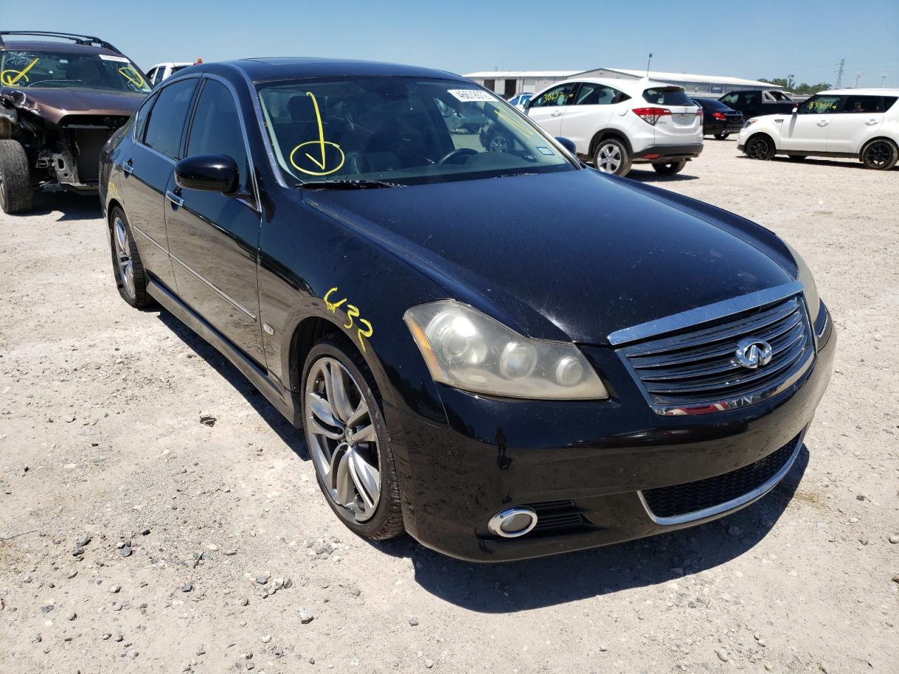 INFINITI M35 BASE 2008 with VIN JNKAY01E98M602793 - Photo from auction