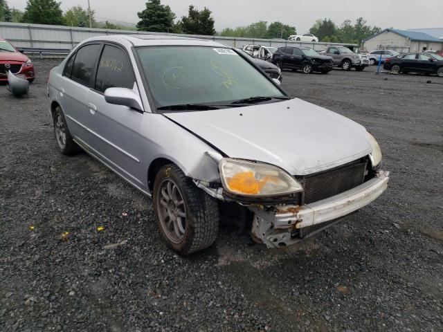 HONDA CIVIC EX 2001 with VIN 1HGES26701L015700 - Photo from auction