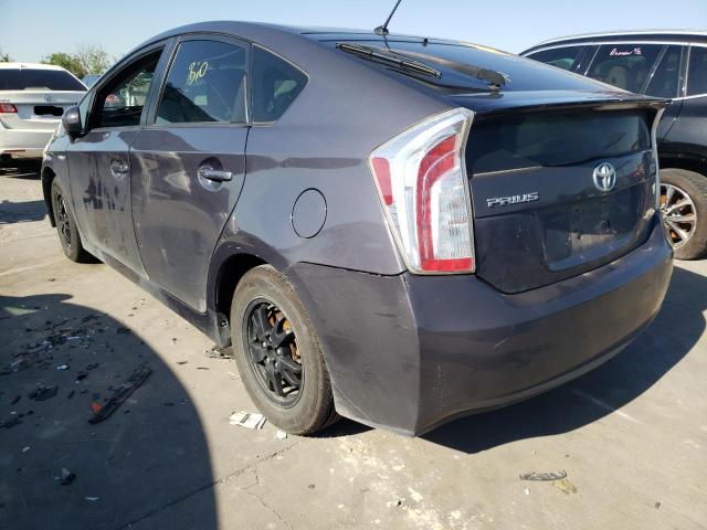 Photo 3 from auction – 2013 TOYOTA PRIUS with VIN JTDKN3DU4D5565840