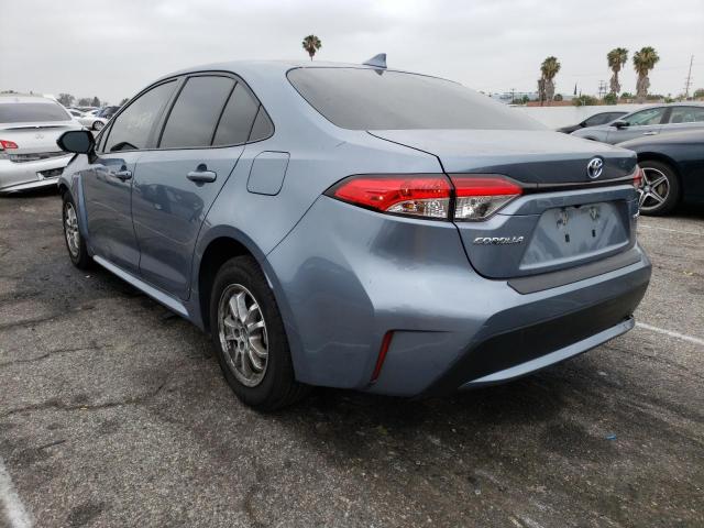 Photo 3 from auction – 2021 TOYOTA COROLLA LE with VIN JTDEAMDE7MJ031486