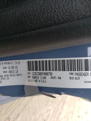 Photo 10 from auction – 2015 CHRYSLER 200 S with VIN 1C3CCCBB2FN686739
