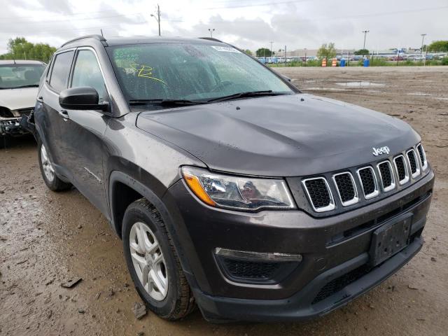 JEEP COMPASS SP 2020 with VIN 3C4NJCABXLT177067 - Photo from auction