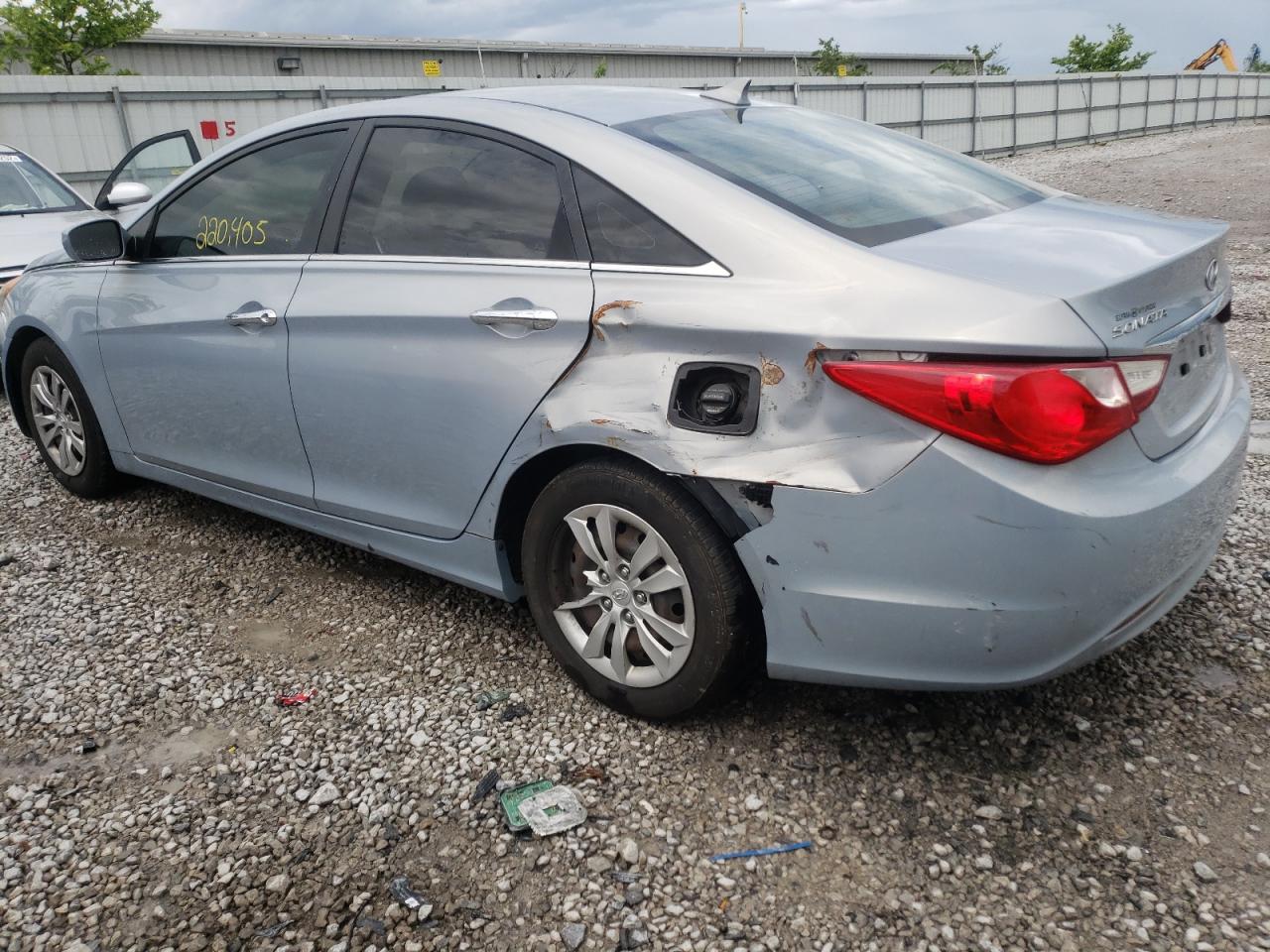 Photo 9 from auction – 2011 HYUNDAI SONATA GLS with VIN 5NPEB4AC9BH065726