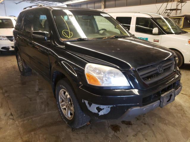 Photo 1 from auction – 2005 HONDA PILOT EXL with VIN 2HKYF18675H535837