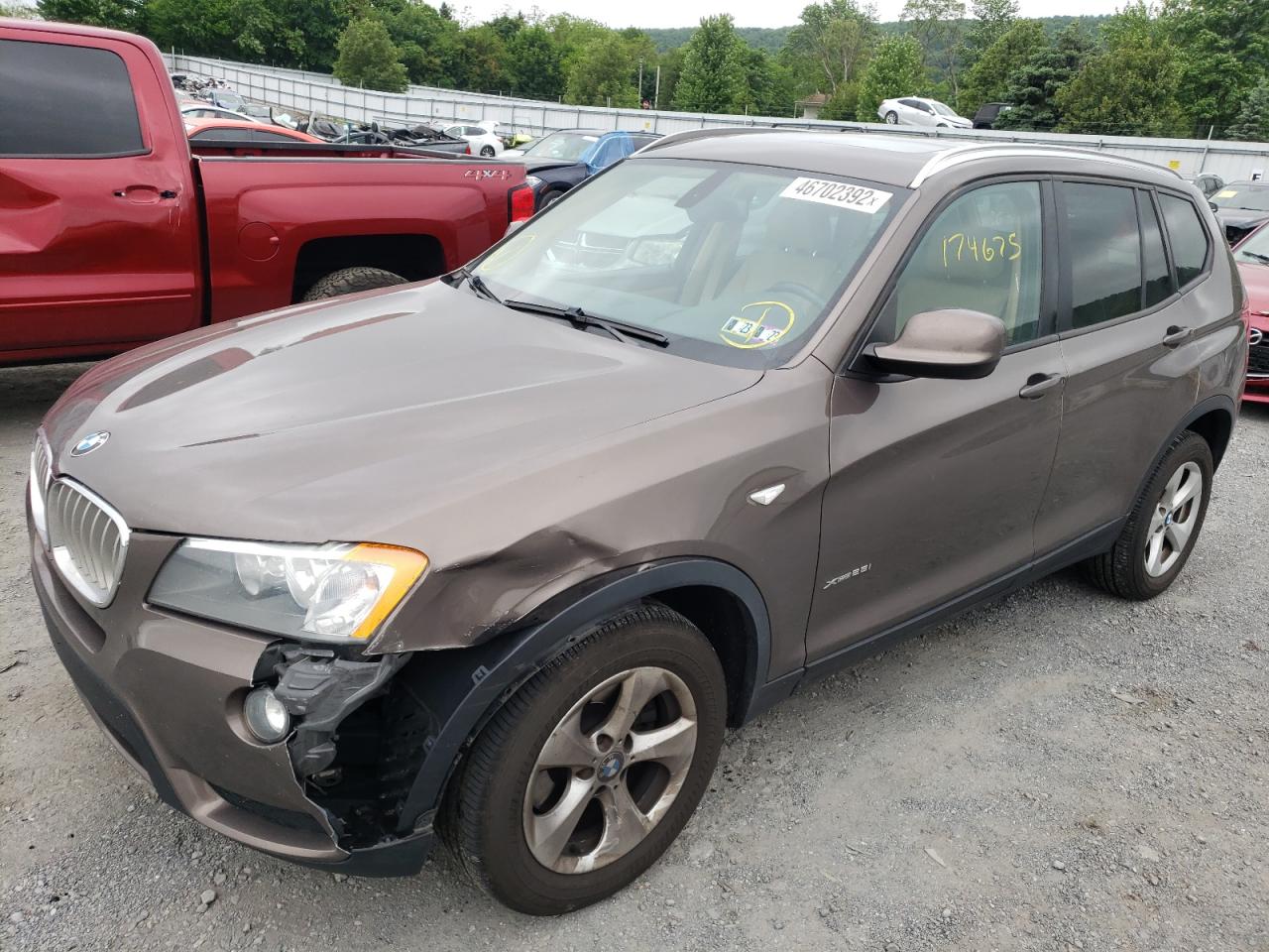 Photo 2 from auction – 2011 BMW X3 XDRIVE2 with VIN 5UXWX5C53BL709385