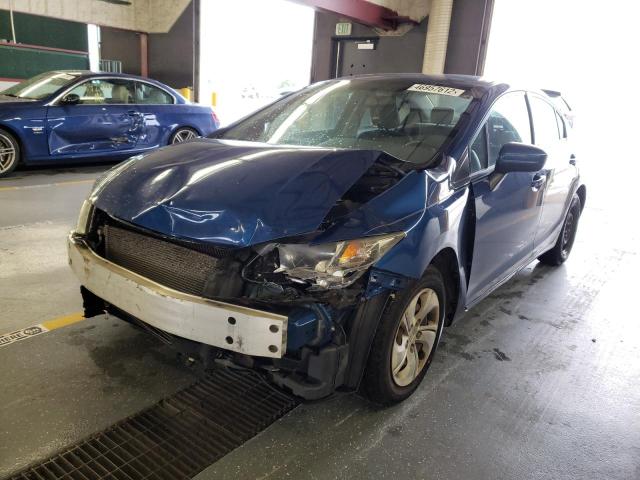 Photo 2 from auction – 2015 HONDA CIVIC LX with VIN 19XFB2F59FE062435