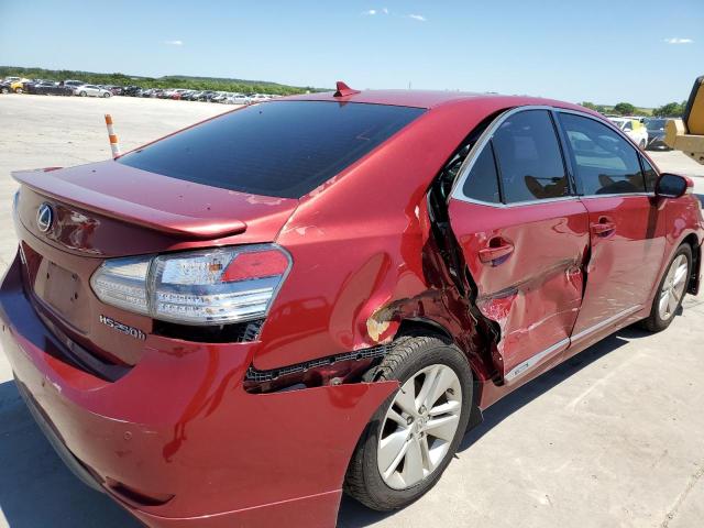 Photo 9 from auction – 2010 LEXUS HS 250H with VIN JTHBB1BA6A2002547
