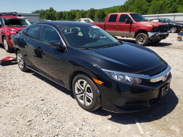 HONDA CIVIC LX 2018 with VIN 19XFC2F54JE021605 - Photo from auction