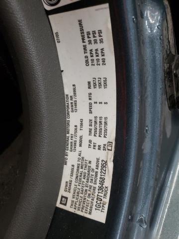 Photo 10 from auction – 2006 CHEVROLET COLORADO with VIN 1GCDT136468122952