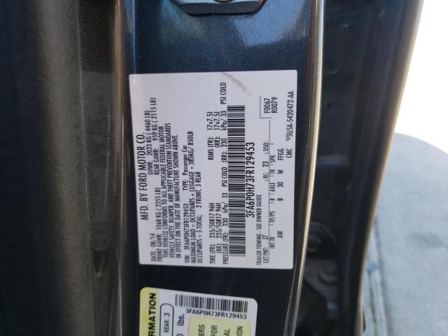 Photo 10 from auction – 2015 FORD FUSION SE with VIN 3FA6P0H73FR129453