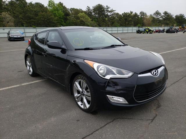 HYUNDAI VELOSTER 2014 with VIN KMHTC6AD9EU196119 - Photo from auction