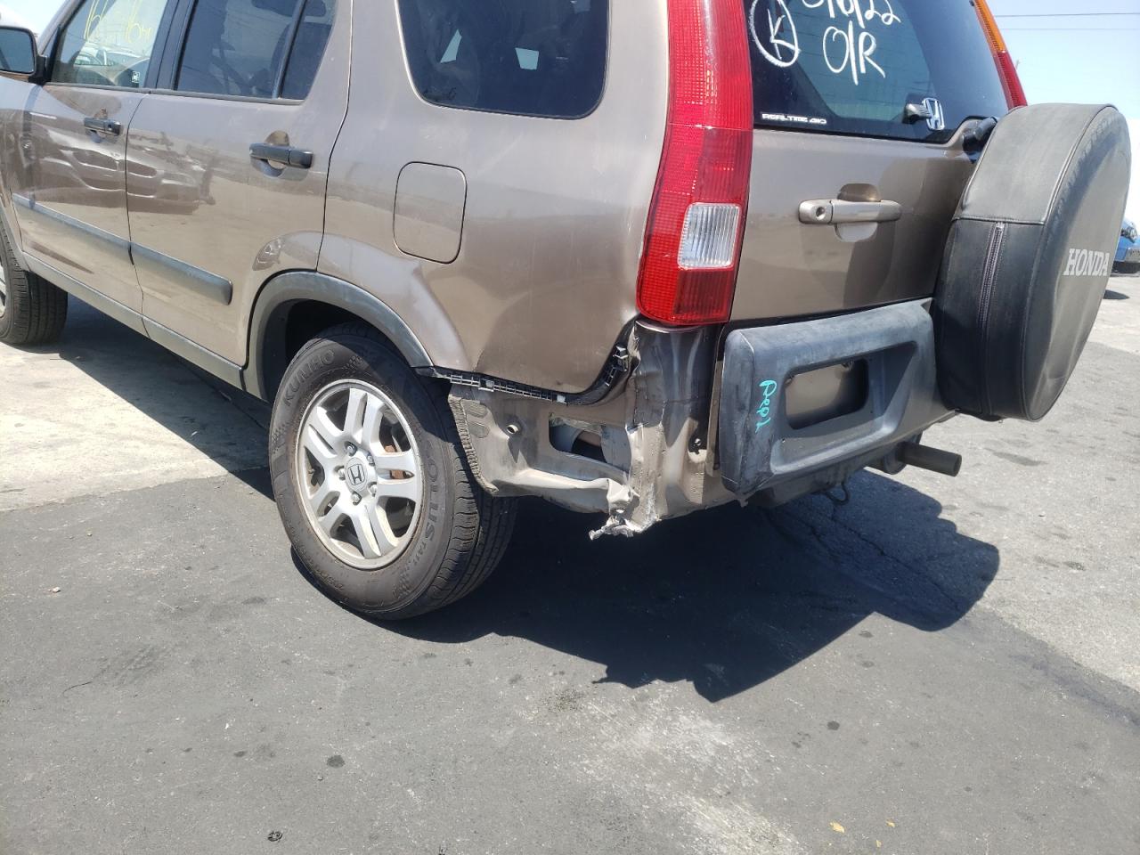 Photo 19 from auction – 2004 HONDA CR-V EX with VIN JHLRD78894C043516