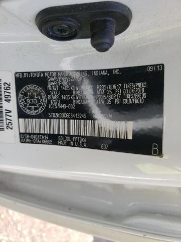 Photo 10 from auction – 2014 TOYOTA SIENNA with VIN 5TDZK3DC6ES413245