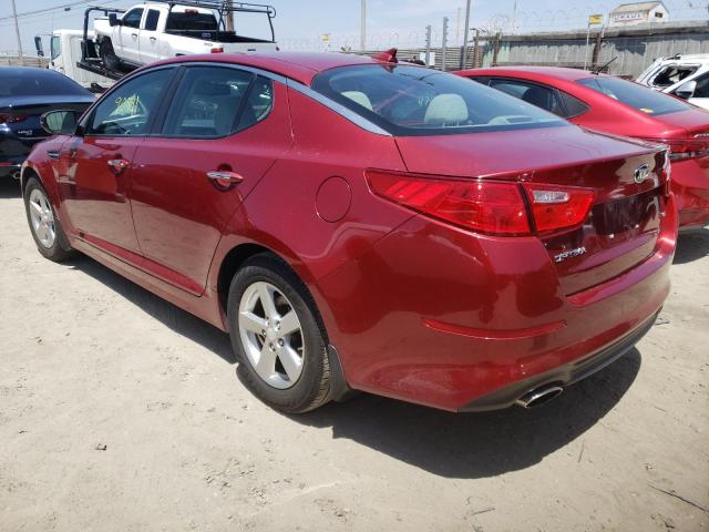 Photo 3 from auction – 2015 KIA OPTIMA LX with VIN 5XXGM4A77FG411473